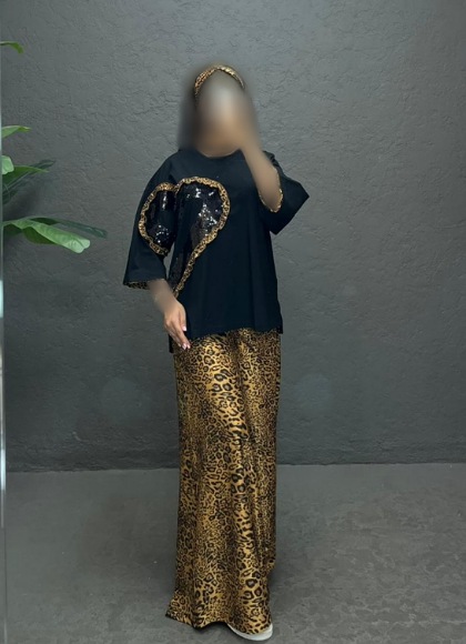 ست فوژان + هدبند کد 0726