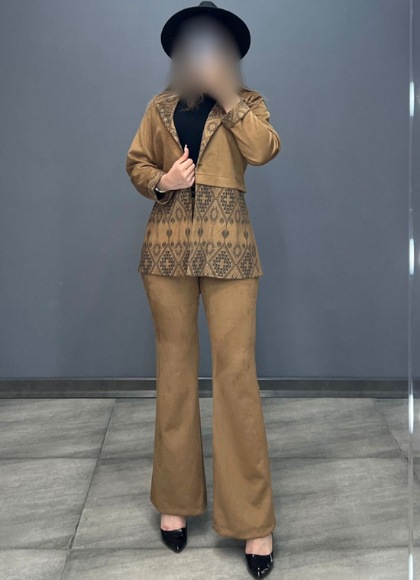 کت و شلوار غنچه کد 0821
