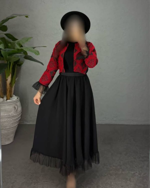 کت دامن یلدایی کد 0850